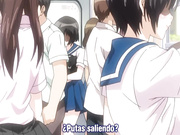 Yareruko! Densha Ecchi. Bangable girl! Train sex- Sub. Esp. Part. 2