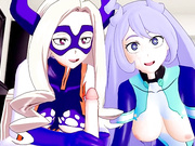 《我的英雄学院（里番）》Nejire和Mt Lady第一人称视角3P中出