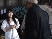 [DANDY-443] 女なら一度はセックスで失神してみたい！世界最大級のメガチ●ポを求めハードすぎる黒人中出しセックスに佳苗るかが挑む！【破解】 - 3of5