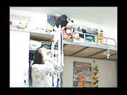 珍藏—电脑肉鸡偷开摄像头远程私密录象-海豚及室友脱衣露乳