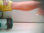 KC布艺全景系列80拉完便便竟然用便池的水洗手