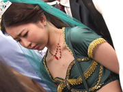 [NHDTB-97204] ハロウィン羞恥 敏感乳首いじりVer. へそ出し踊り子 - 2of5