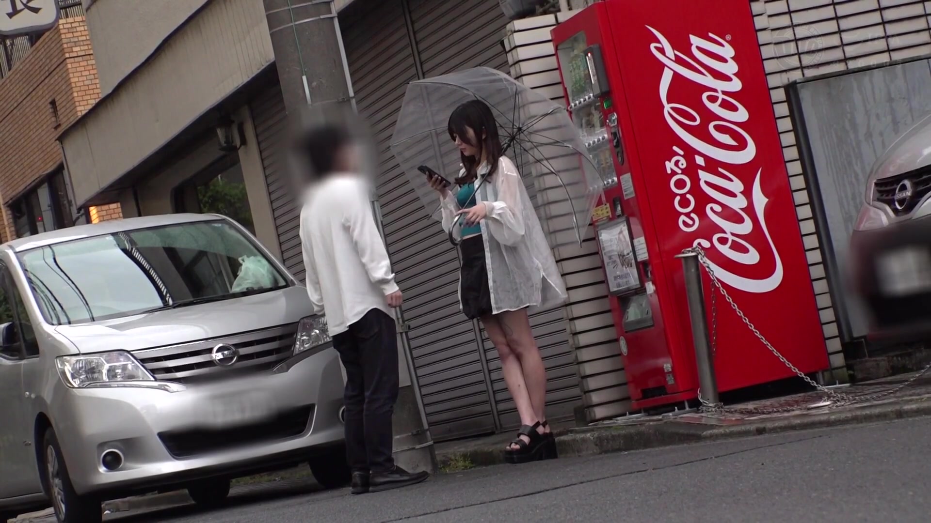 [GESY-063] 立ちんぼ お金に目がない塩対応清楚美女 (北岡果林) - 1of5