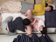 [SCPX-536] 突然訪れたモテ期の僕宅に無邪気に泊まりに来て布団に入ってくる女友達と - 4of5