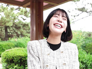 336KNB-385 旦那公認セックス旅 性欲旺盛若妻さんがビクビク絶頂連発 (梅田みなみ - 1of5