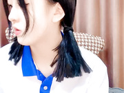 甜美可人的风骚小妹感冒了还要被大哥干，全程露脸口交大鸡巴，粉嫩骚穴特写展示，跳蛋塞逼里让大哥无套内射