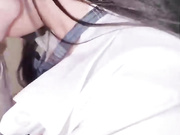 【真实乱伦原创】我把妹妹的嘴巴当成小穴一样爆操深喉，随后带去楼道玩刺激插入，妹妹的淫叫声响彻整个楼梯间