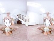 Sweet Ivana Sugar bating her hungry shaved pussy