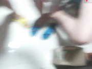 超火爆！斗鱼双生姐妹花高清私拍，和狼友互动刮逼毛，激情舌吻