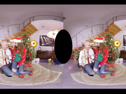 Xmas porn Amirah Adara in a cozy sexy vid