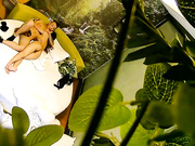 精品小旅馆绿叶房饥渴纹身小伙一进房间就强行按倒妹子搞妹子的身才还不错