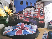 特色酒店伦敦主题房TP大屁股丰满女友貌似很饥渴没有得到满足要自摸