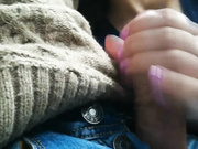 【网曝门事件】火爆欧洲网络 欧洲之星高铁露屌诱惑眼睛骚女 俯身口交 最后口爆吞精 太牛掰