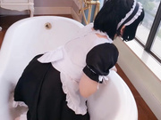 网红美少女三寸萝莉之女仆装速插粉嫩美鲍淫叫高潮白浆直流