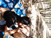 网红美女小曼玉穿着黑丝红高跟龙雪山上和网友野战1080P高清无水印