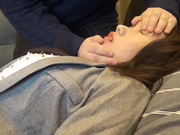 国产剧情AV性感肉丝长腿女教师娜娜因长期抑郁症上吊自杀被变态光头佬淫威尸体