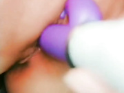 少女震动棒自慰