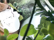 胸大貌美的气质美女酒店被又胖鸡鸡又短的胖男刚操一会就干不动了,美女有点不高兴了叉开双腿还要他接着干!