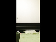 【全網推薦】【真實自拍】眼鏡小夫妻居家啪啪過性生活 穿著情趣連體紫色魚網襪嘗試各種體位 爽飛了 原版高清