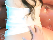 KTV操蜂腰翘臀极品性瘾小骚货歌声中射一嘴