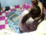 【精品推薦】【家庭偷窺】最新破解家庭攝像頭拍攝到的小夫妻日常啪啪過性生活（第十九部）原版高清