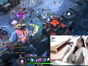 LOL妹子塞跳蛋玩英雄联盟，打输喷你一屏幕，粉嫩鲍鱼打的过程裤裆就湿透了，附私拍80P,高清1080P