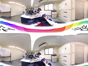 Oriental slut has her pussy fingered like a classical guitar