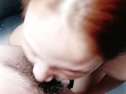 老板娘深喉口交大鸡巴多体位无套抽插射嘴里